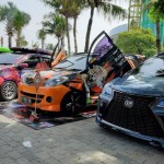 Deretan mobil modifikasi di kontes Daihatsu Dress Up e-Challenge (DDeC) 2022 (ANTARA/HO)-1670139117