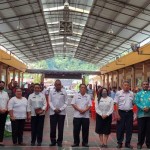 Foto bersama setelah pembukaan program padat karya tahap IV 2022 di PTC Entrop, Kota Jayapura, Rabu (14/12) (ANTARA/Ardiles Leloltery)-1671012779