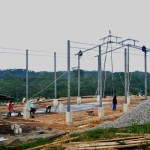 Gambaran pembangunan factory sharing di Kutai Kartanegara, Kalimantan Timur, Sabtu (10/12/2022). ANTARA/HO-KemenkopUKM-1670816614