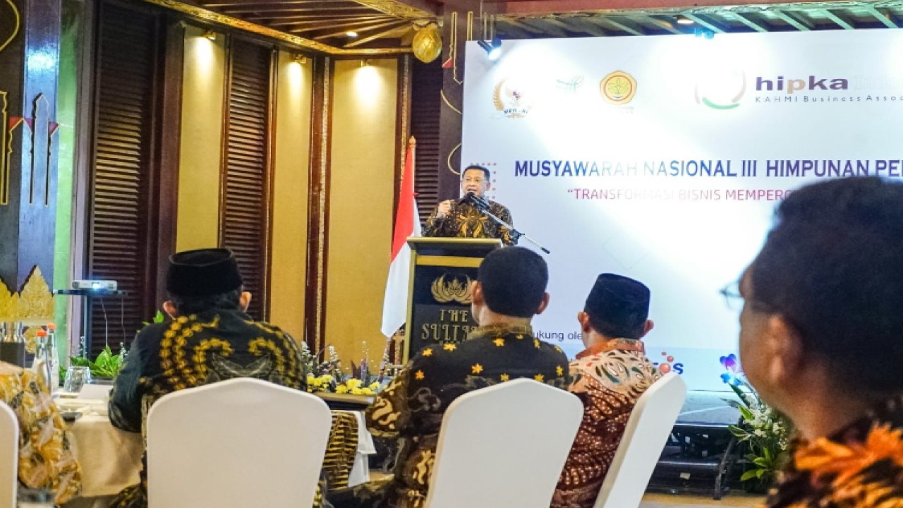 Ketua MPR RI Bambang Soesatyo membuka Musyawarah Nasional III HIPKA, di Jakarta/Dok MPR