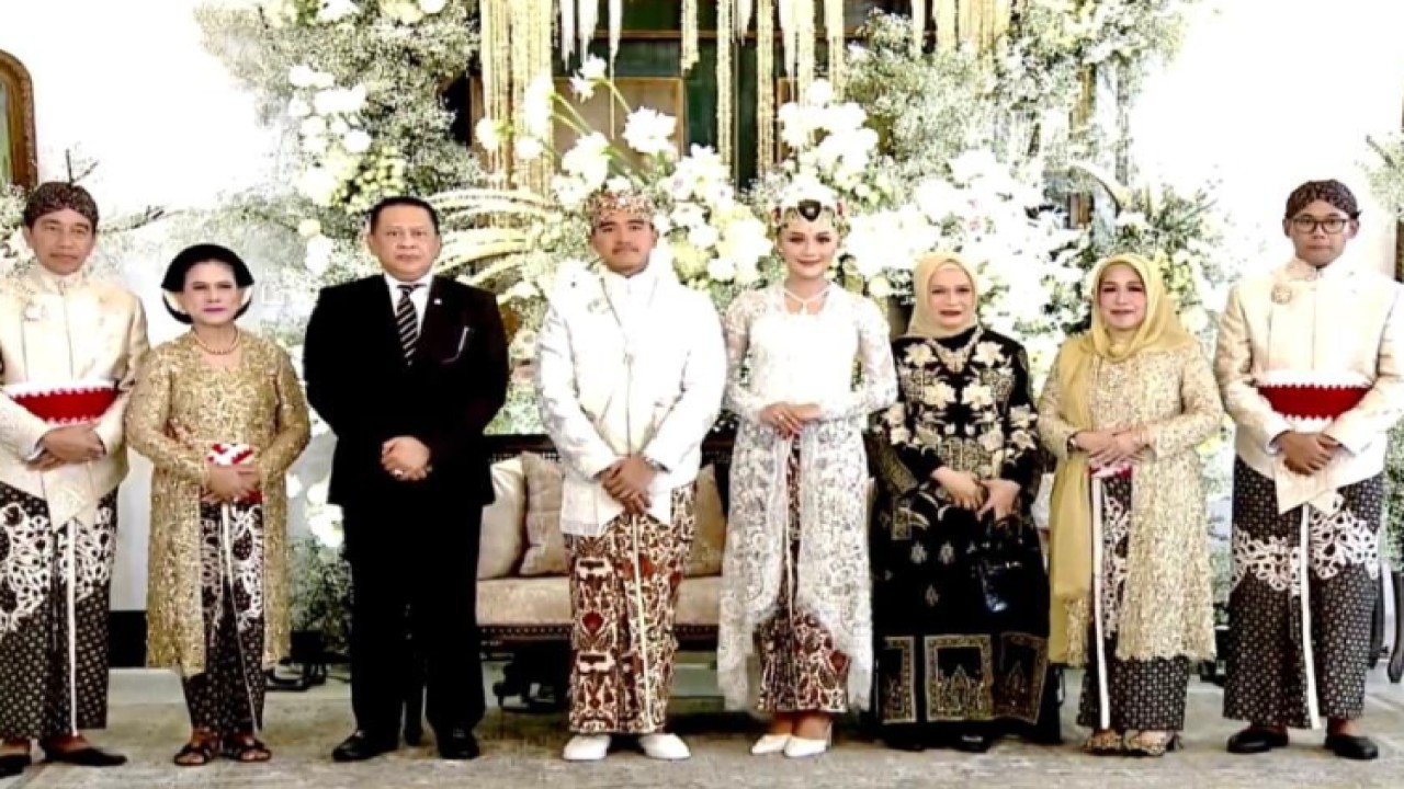 Ketua MPR RI Bambang Soesatyo menghadiri pernikahan Kaesang Pangarep dengan Erina Gudono/Dok MPR
