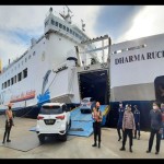 KM Dharma Rucitra I milik DLU sandar di Pelabuhan Trisakti Banjarmasin. ANTARA/Firman-1671762238