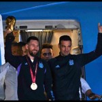 Lionel Messi dan timnas Argentina tiba di Buenos Aires-1671526069