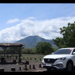 MG ZS yang difoto di kawasan Taman Nasional Baluran, Situbondo, Jawa Timur, Rabu (7/12/2022). (ANTARA/Arnidhya Nur Zhafira)-1670473037