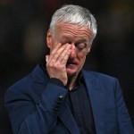 Pelatih timnas Prancis Didier Deschamps dalam final Piala Dunia 2022 pada 18 Desember 2022. (Photo by Paul ELLIS / AFP) (AFP/PAUL ELLIS)-1671764564