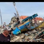 Sebagian perahu nelayan di Pamekasan yang rusak akibat diterjang ombak besar dan angin kencang. (ANTARA/Abd. Aziz)-1672107083