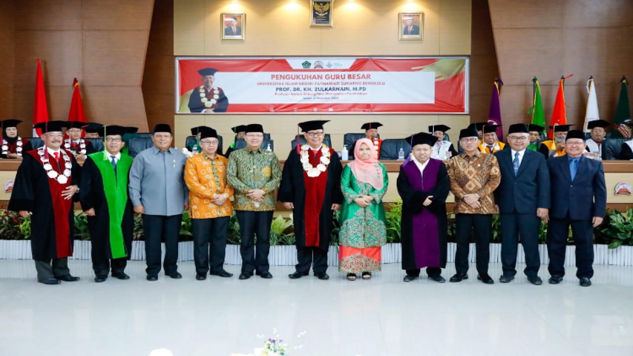 Wakil Ketua MPR Yandri Susanto menghadiri acara pengukuhan Prof. Zulkarnain sebagai Guru Besar Universitas Islam Negeri (UIN) Fatmawati Sukarno, Kota Bengkulu, Provinsi Bengkulu/Dok MPR