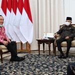 Wakil Presiden RI Ma’ruf Amin saat menerima Yayasan Pengembangan Budaya Minahasa di Jakarta, Selasa (13-12-2022). ANTARA/HO-BPMI Setwapres-1670930633