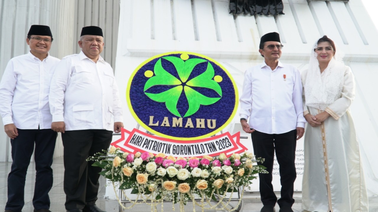 Wakil Ketua MPR RI, Fadel Muhammad menghadiri peringatan Hari Patriotik ke 81, Senin (23/1/2023), di Makam Kalibata Jakarta Selatan/Dok MPR