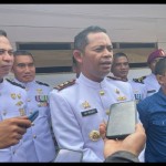 Komandan Lanal Kendari Letkol Laut (P) Abdul Kadir Mulku Zahari, Kamis (19/1/2023) (ANTARA/Harianto)-1674110458