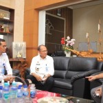 Kunjungan kerja BNN Kota Surabaya di kantor Kanwilkumham Jatim. (ANTARA/HO-Kanwilkumham Jatim)-1672900564