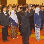 Sebanyak 105 anggota PPK Kabupaten Magelang dilantik. ANTARA/HO - Bagian Prokompim Kabupaten Magelang-1672884790