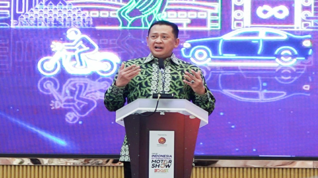 Ketua MPR sekaligus Ketua Umum IMI, Bambang Soesatyo mendukung penyelenggaraan Indonesia International Motor Show 2023/Dok MPR