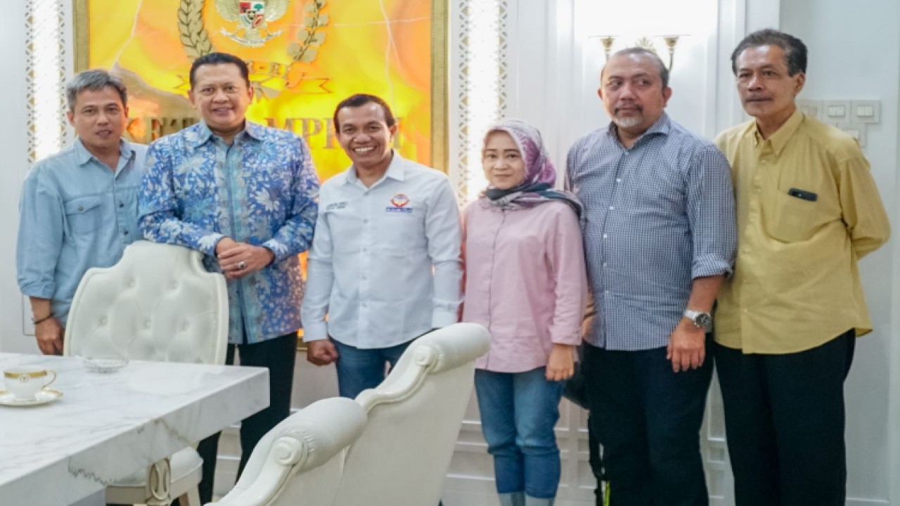Ketua MPR RI Bambang Soesatyo menerima Persatuan Korban Istaka Karya/Dok MPR