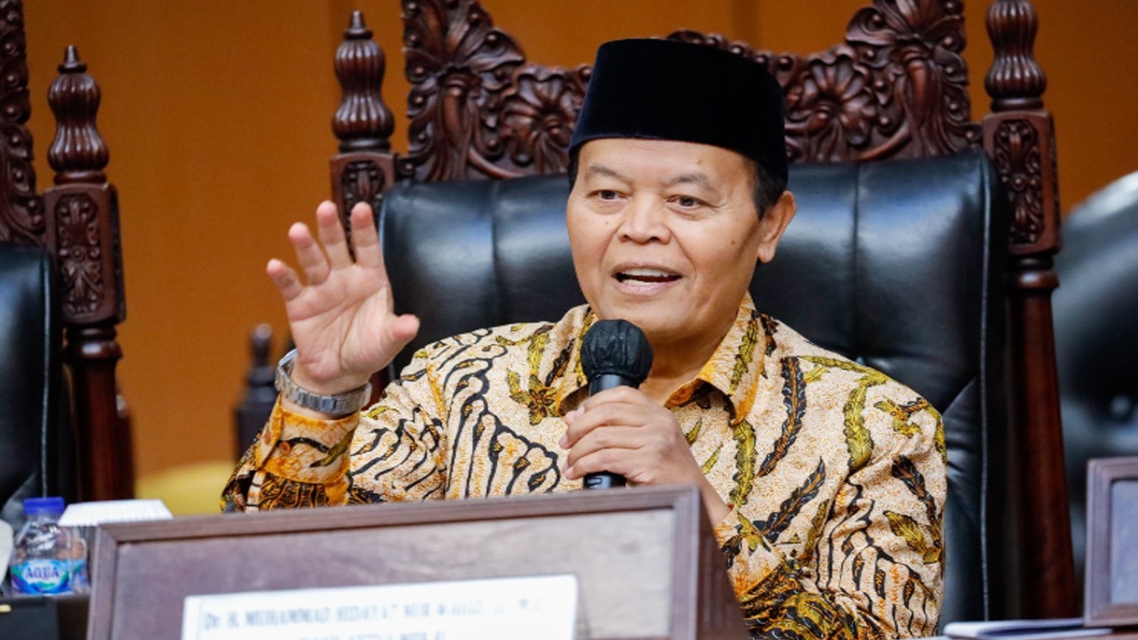 akil Ketua Majelis Permusyawaratan Rakyat Republik Indonesia (MPR RI) Dr. H. M Hidayat Nur Wahid, MA