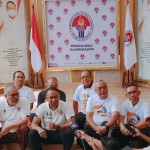 Menpora Zainudin Amali bersama para deputi Kemenpora / Foto: Arf18-1678453749