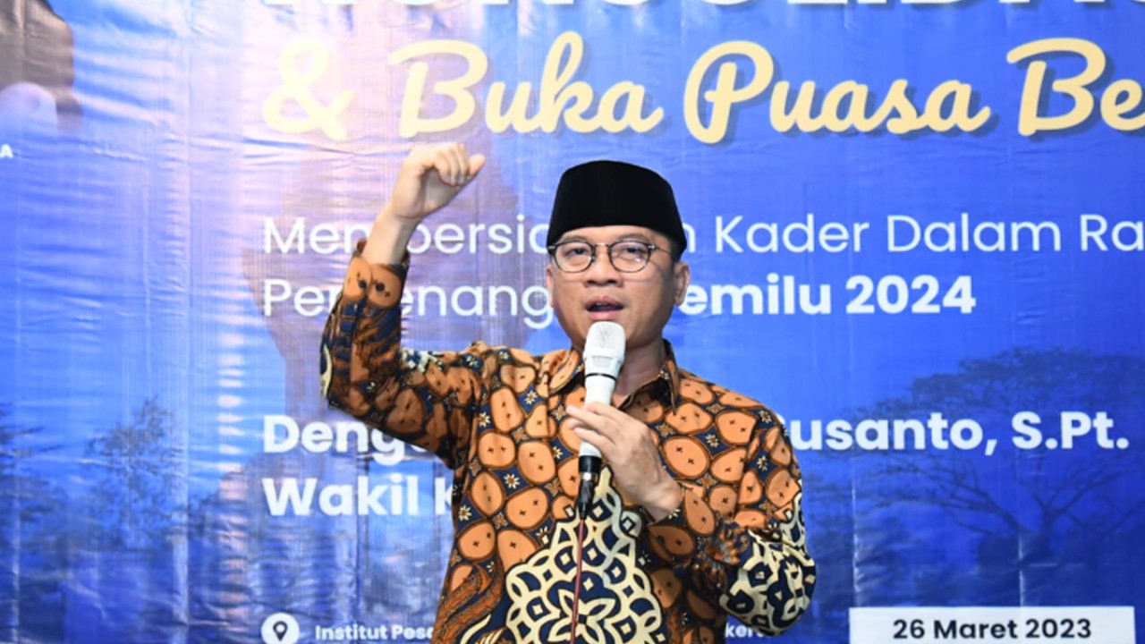 Wakil Ketua MPR H. Yandri Susanto S.Pt