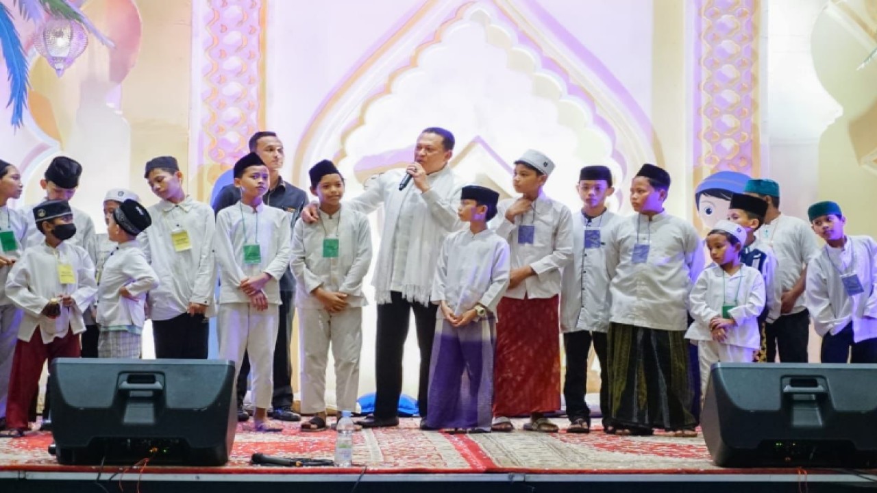 Ketua MPR RI Bambang Soesatyo menghadiri acara buka puasa bersama sekaligus santunan anak yatim, oleh Jakarta With Love (JWL)/Dok MPR