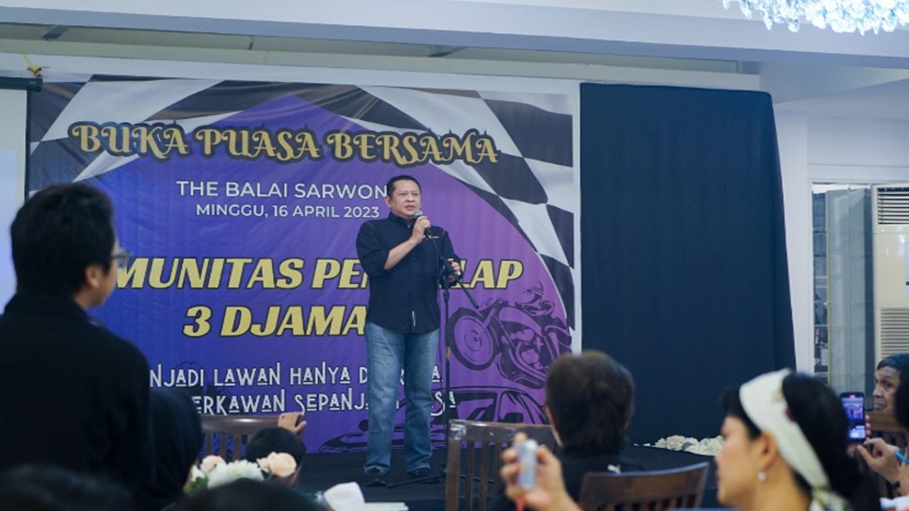 Ketua MPR RI sekaligus Ketua Umum Ikatan Motor Indonesia (IMI) dan Wakil Ketua Umum Partai Golkar Bambang Soesatyo mengajak para pembalap senior yang tergabung dalam komunitas Pembalap 3 Djaman untuk terus memajukan dunia olahraga otomotif Indonesia.