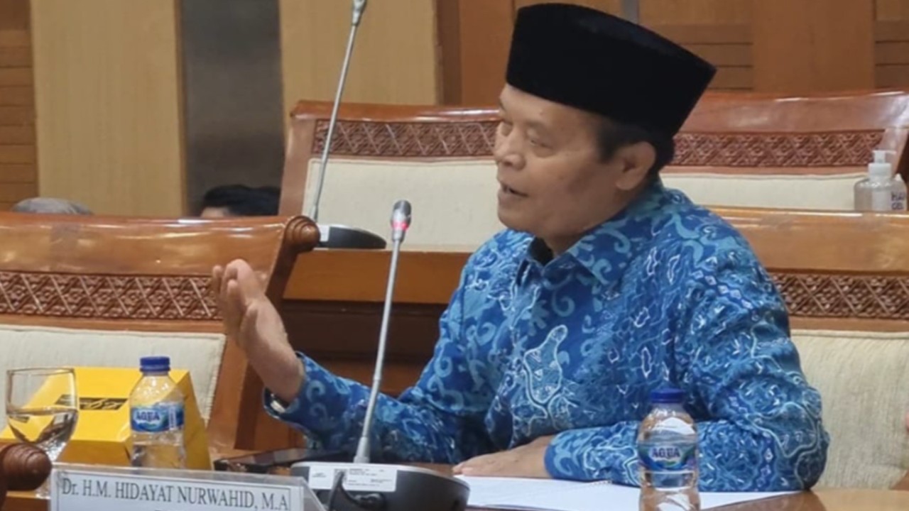 Anggota DPR-RI Komisi VIII dari Fraksi PKS Hidayat Nur Wahid,