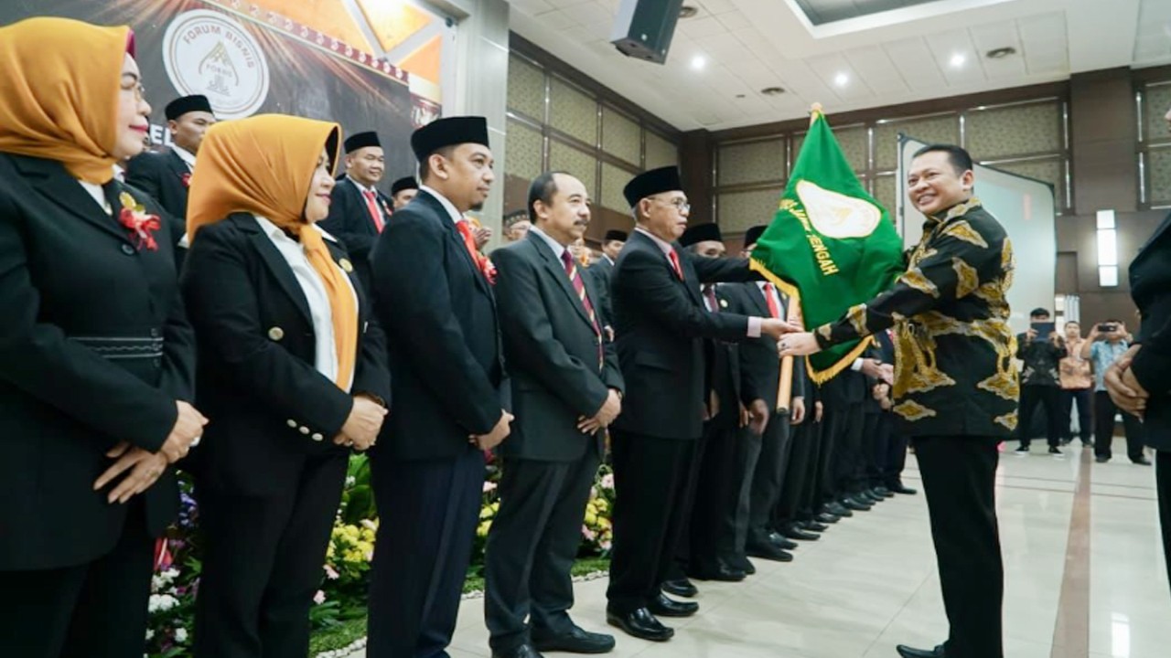 Ketua MPR RI sekaligus Wakil Ketua Umum Partai Golkar Bambang Soesatyo mengapresiasi terbentuknya Forum Bisnis Jawa Tengah (FORBIS JATENG).