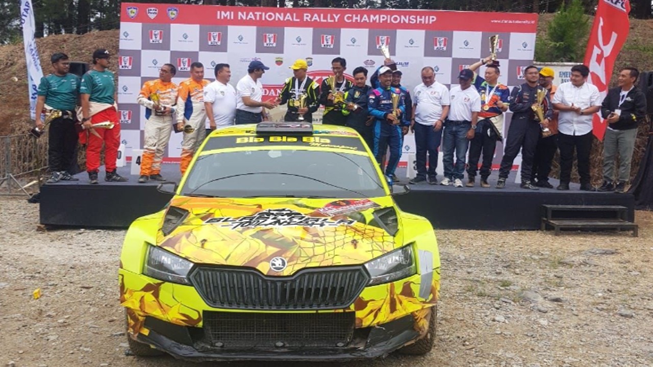 Ketua MPR RI sekaligus Ketua Umum Ikatan Motor Indonesia (IMI) Bambang Soesatyo mengapresiasi kesuksesan penyelenggaraan Kejuaraan Nasional KFC Danau Toba Rally 2023