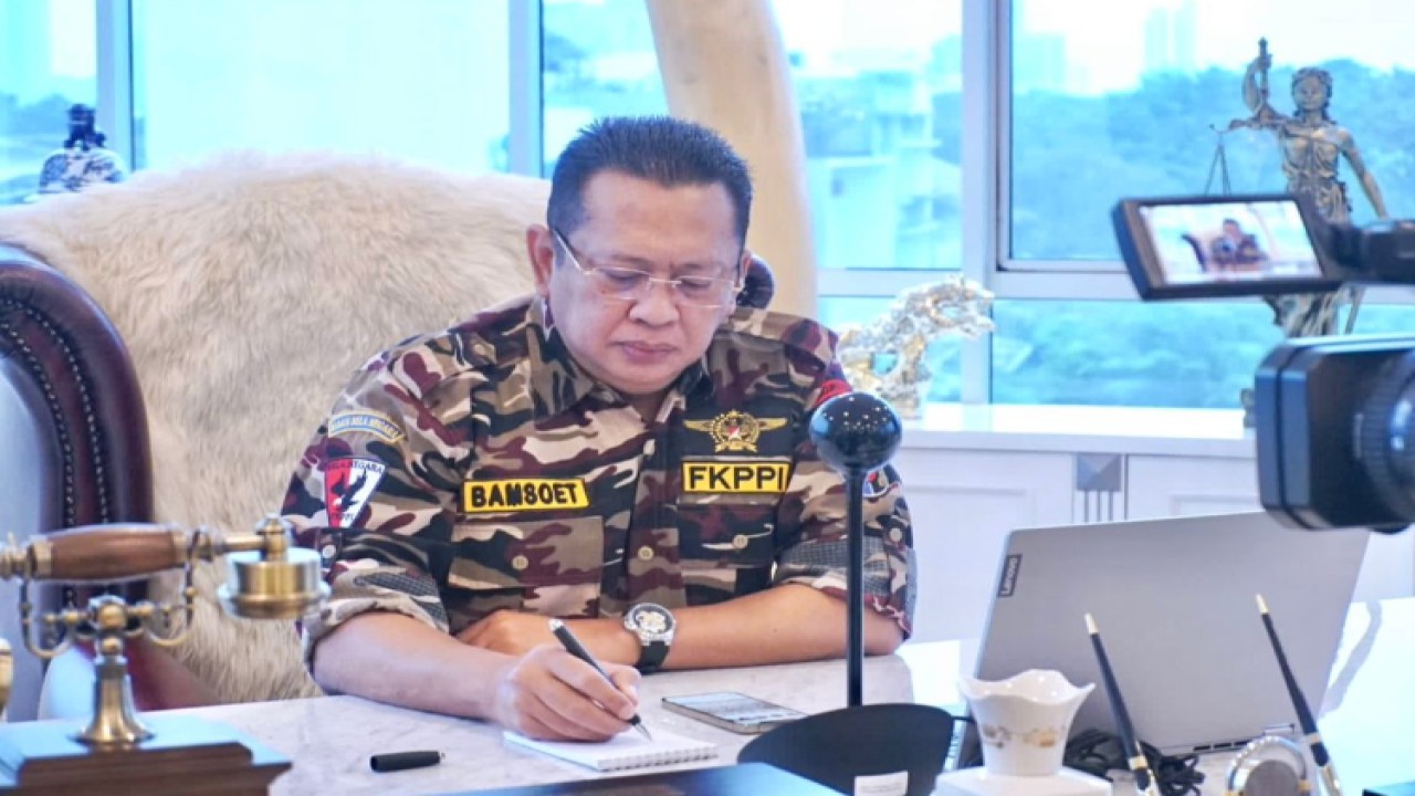 Ketua MPR RI sekaligus Wakil Ketua Umum Forum Komunikasi Putra Putri Purnawirawan dan Putra Putri TNI-Polri (FKKPI) Bambang Soesatyo/Dok MPR