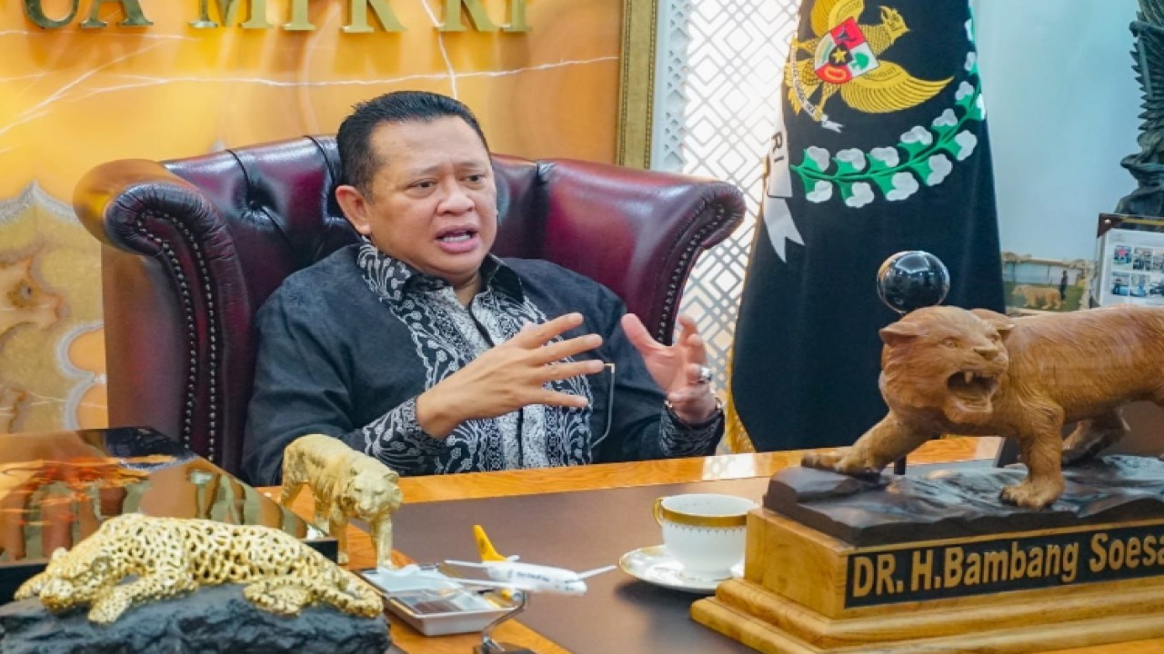 Ketua MPR RI sekaligus dosen tetap pascasarjana Universitas Borobudur serta Universitas Terbuka Bambang Soesatyo/Dok MPR