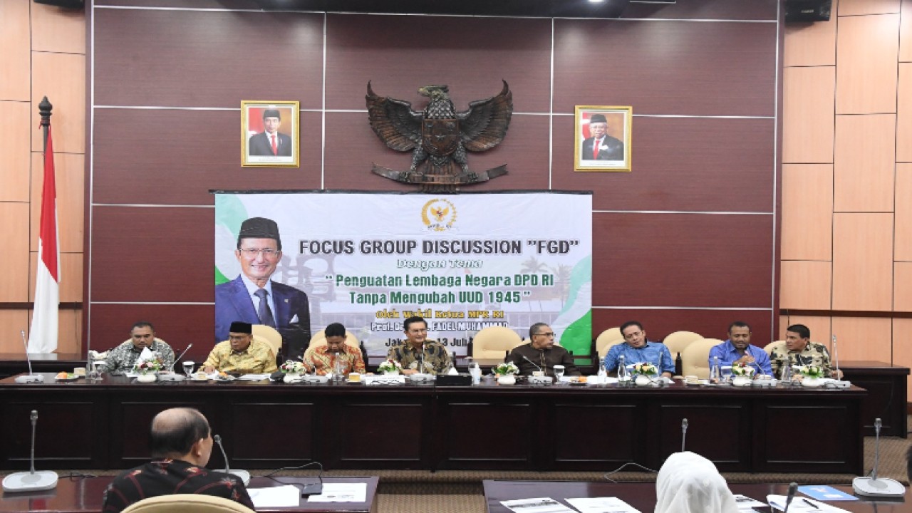 Wakil Ketua MPR RI Fadel Muhammad/Dok MPR