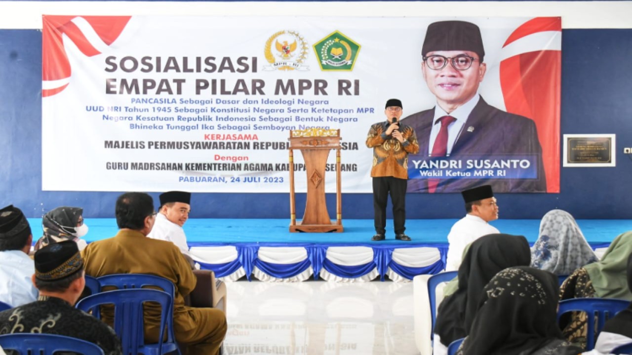 Wakil Ketua MPR RI Yandri Susanto/Dok MPR