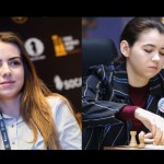 Nurgyul Salimova (kiri) dan Aleksandra Goryachkina/ist-1692437950