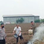 Aparatur pemerintah Tangerang beri teguran pada pembakar jerami-1694685750