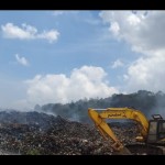 BPBD Babel kendalikan kebakaran TPA sampah Belitung-1694667195