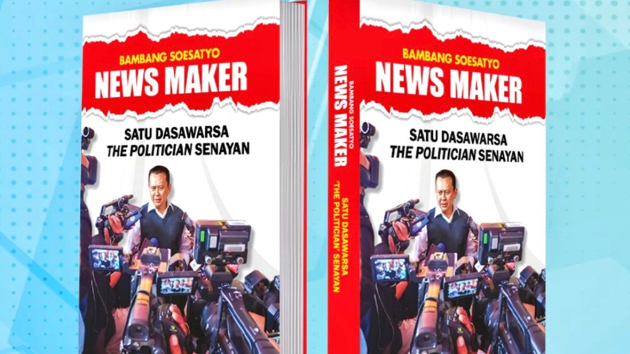 Ketua MPR RI sekaligus Wakil Ketua Umum Partai Golkar Bambang Soesatyo mengapresiasi buku berjudul ‘Bambang Soesatyo ‘News Maker’ -- Satu Dasawarsa The Politician Senayan’