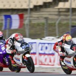 Dua pembalap Honda Team Asia, Mario Suryo Aji (64) dan Furusato Taiyo (72). ANTARA/HO-Motorsport-1694142808