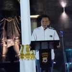 Kapolda Maluku Irjen Pol. Lotharia Latif, di acara malam persatuan SBB. (ANTARA/Winda Herman)-1695022428