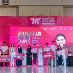 Kegiatan Srikandi BUMN Goes To Campus di Universitas Halu Oleo (UHO) Kendari (Antara/HO-UHO)-1694759821