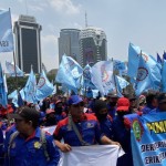 Polisi terapkan rekayasa lalu lintas saat demo buruh di Jakpus-1694667935
