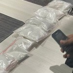 Barang bukti narkotika jenis sabu sebanyak 900 gram yang ditangkap petugas di Bandara Haluoleo, (18/10). (Foto petugas Bandara Haluoleo)-1697699575