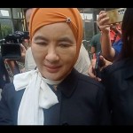 Dirut Pertamina Nicke Widyawati irit bicara usai diperiksa KPK-1698319408