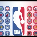 Ilustrasi liga bola basket Amerika Serikat, NBA, dan 30 tim pesertanya. (ANTARA/Gilang Galiartha)-1698302054