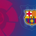 Ilustrasi logo klub Liga Spanyol, Barcelona. (ANTARA/Gilang Galiartha)-1696314719