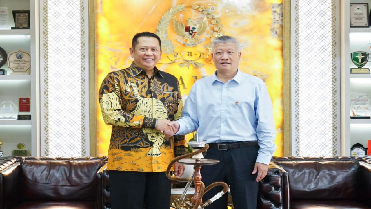 Ketua MPR Bambang Soesatyo menerima jajaran Citic Environment Investment Group Co., Ltd, di Jakarta/Dok MPR 