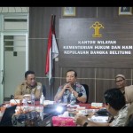 Kemenkumham harmonisasi Raperda Sapras dan Perkim Bangka Selatan-1696403102