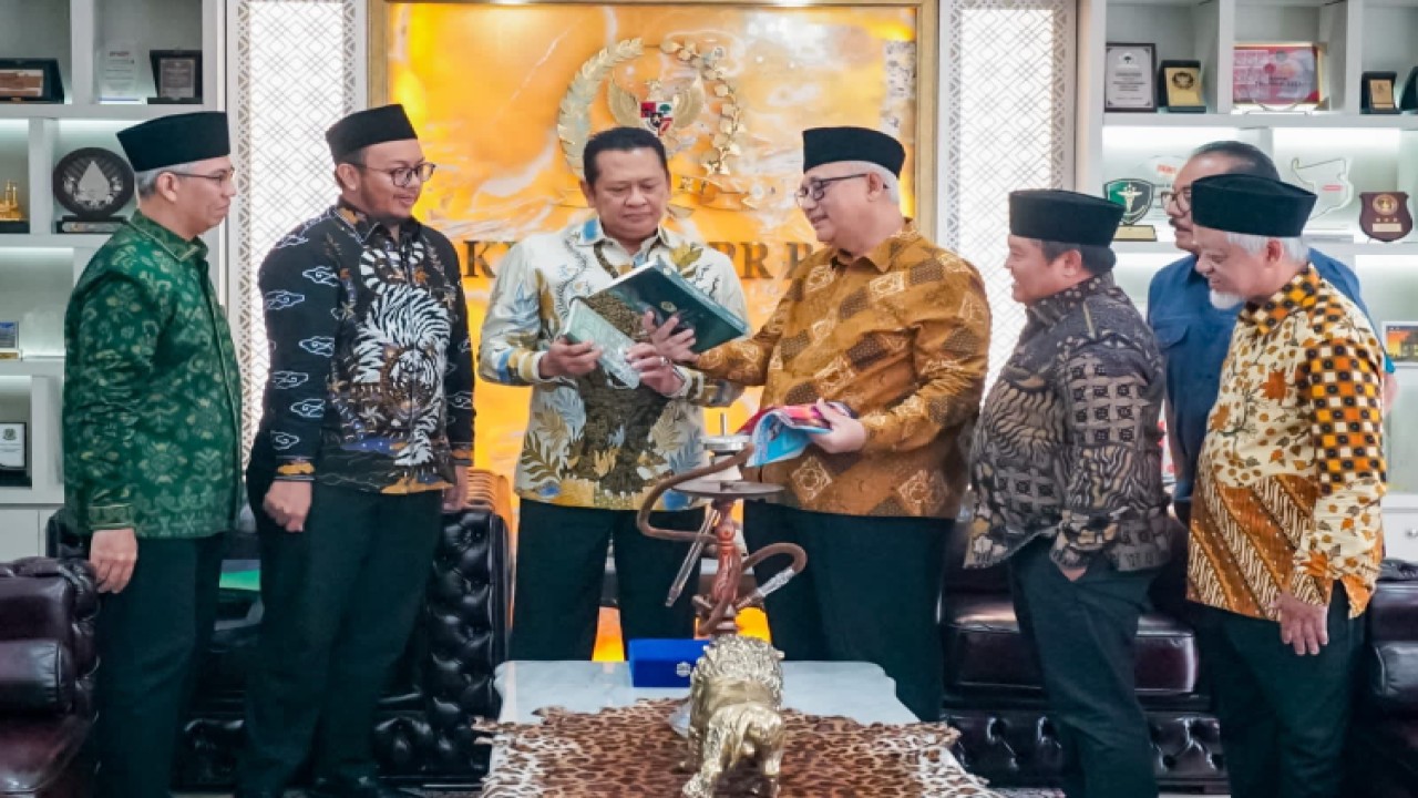 Ketua MPR RI Bambang Soesatyo menerima Pengurus LDII di Jakarta/Dok MPR