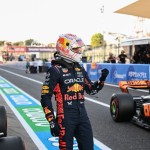 Pembalap Red Bull Max Verstappen saat babak kualifikasi GP Jepang 23 September 2023. (AFP/PETER PARKS)-1696564741