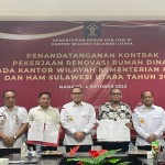 Pembangunan rumah jabatan Kemenkumham Sulut junjung transparansi-1696405769