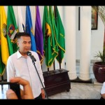 Penjabat Gubernur Jawa Barat Bey Triadi Machmudin memberikan keterangan di Gedung Sate Bandung. (ANTARA/Ricky Prayoga)-1696921586