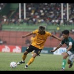 PSDS (kuning) saat berlaga melawan PSMS di Stadion Teladan Medan (ANTARA/Juraidi)-1696231243