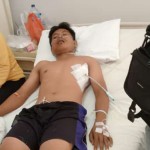 Salah satu korban yang mengalami luka serius di paru-paru masih jalani perawatan di RS Siloam, Jambi. ANTARA/HO/Dim.-1697525132